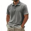 Men's Solid Color Sports Short-sleeved Top Loose Casual T-shirt