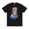 Rapper Kanye West Minye Funny Meme T Shirt Men Women Hip Hop Vintage Oversized Tshirt Men's Casual Cotton Short Sleeve T-shirts