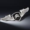 For Citroën C3 C4 C5 Berlingo Picasso Car Front Lid Hood Ornament Emblem Metal Chrome Logo Badge Luxury Auto Accessories HT6