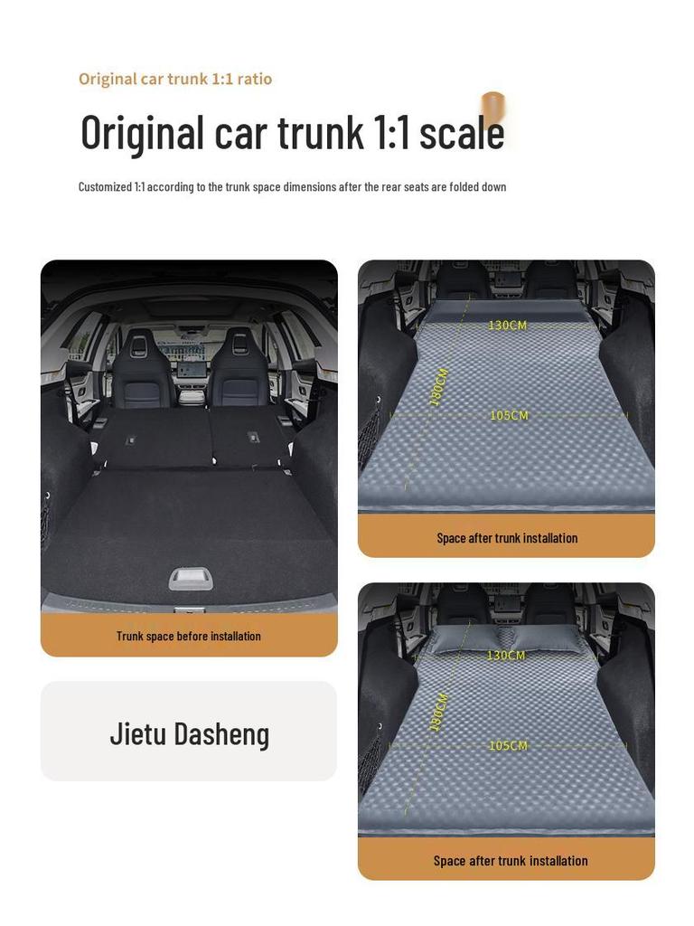 Jietu X9070 Car Inflatable Bed for SUV Trunks