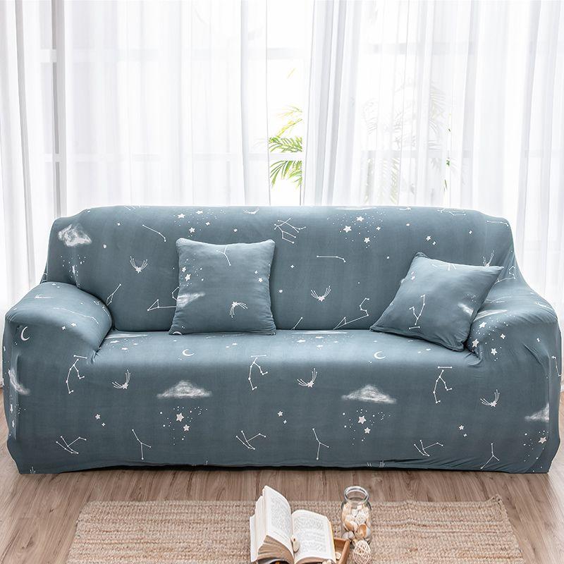 Elastic Floral Printed Sofa Covers for Living Room Strecth Case Pets Kids Anti-dust Big Sofa Slipcovers Couch Cover Chair Cover