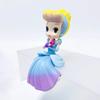 Princess Cinderella Ariel Belle Anime Gradient Ramp Alice Action Figure PVC statue Toys Collection Doll Kids girl Brithday Gifts