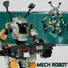 Moc Titanfalls BT-7274 Vanguard-class Titan Mecha Stavebnice Model Mech Warrior Mech-exoskeleton Robot Hračky Dětské Dárky