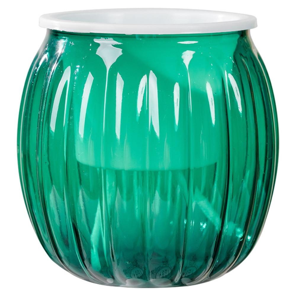 Nordic Style Water-Absorbing Flowerpot Transparent Automatic Watering Planter Garden Decor