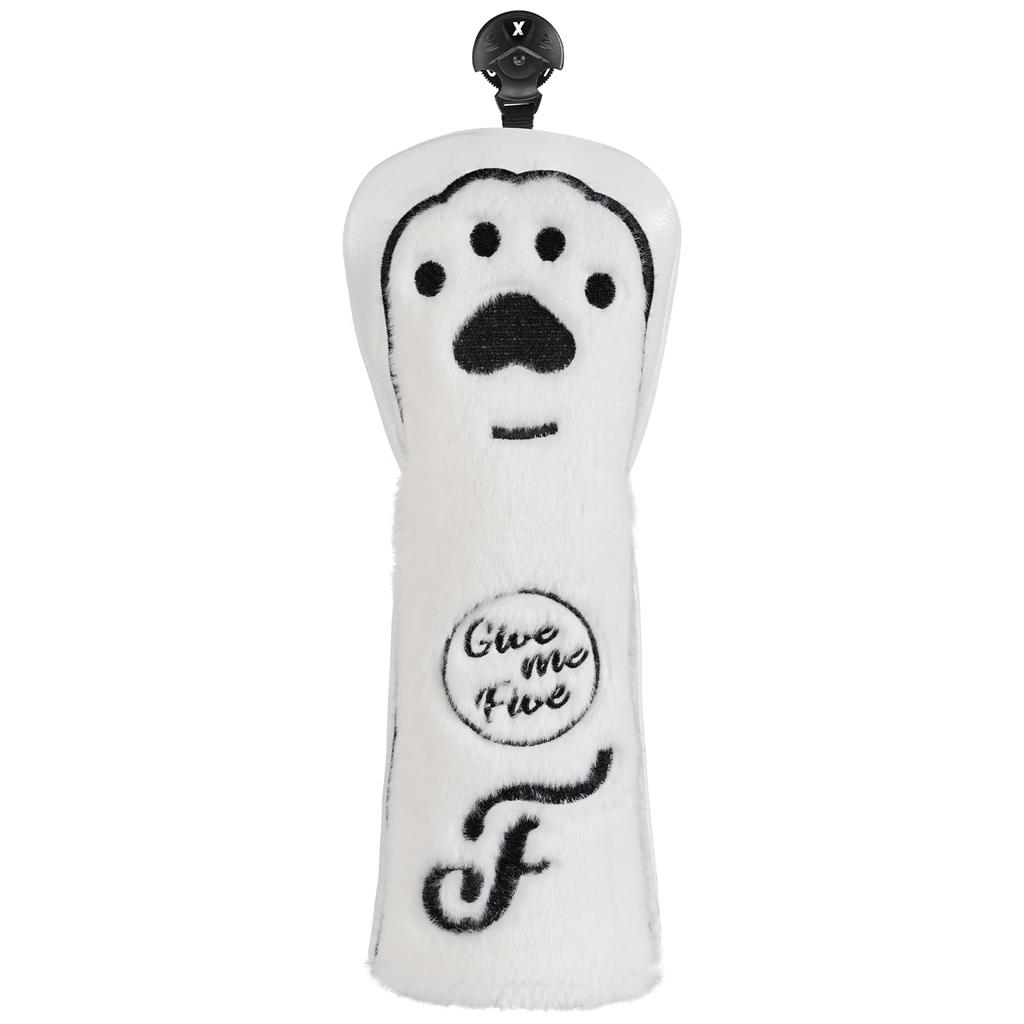 CRAFTSMAN Fairway Wood Single Fairway Wood 3D Number Tag Cat Punch Cover, Headcover, (3, 4, 5, 7, X), Elastic, Cute, Fluffy,