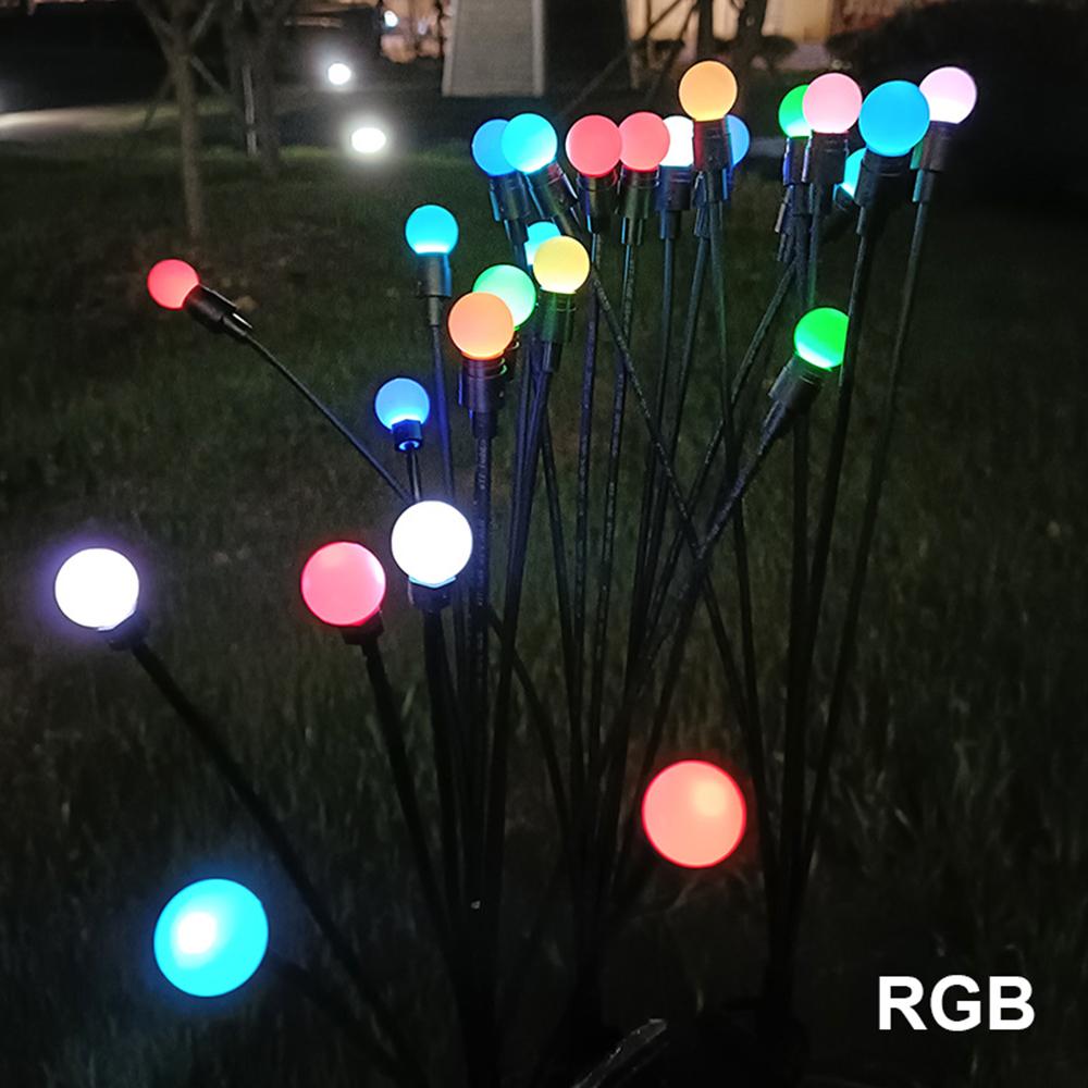 Solar Lights Fireworks Lawn Lights Solar Lamps LED Outdoor For Camping Garden Party Terrace Patio Decoration