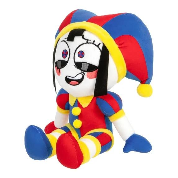 30cm Pomni Caine Vocalize Plush Toys The Amazing Digital Circus Anime Surrounding Dolls Desktop Decoration Birthday Gift for Kid