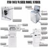 A96I-Washer Drain Pump Motor 4681EA2001T AP5328388 Replacement 4681EA1007D For  Kenmore Washers Machine