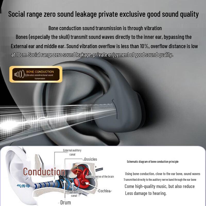 Newman BC-F5Pro Bone Conduction Swimming Headphones