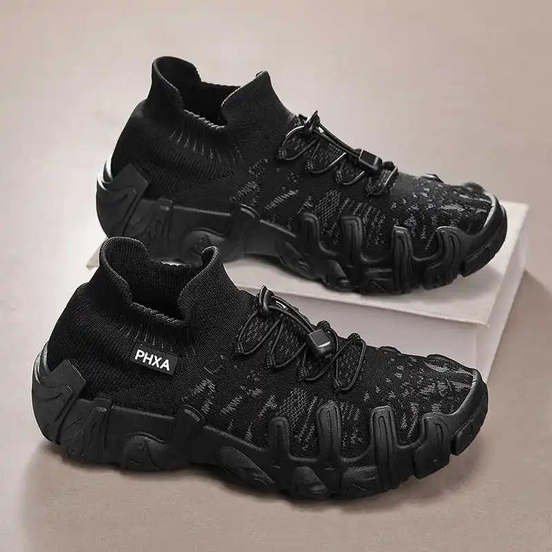 Round Tip Winter Retro Boots Men Basketball Shoes 48 Men Flat Sneakers Man Sports Loafers Gym Tenid Authentic Choes Unusual