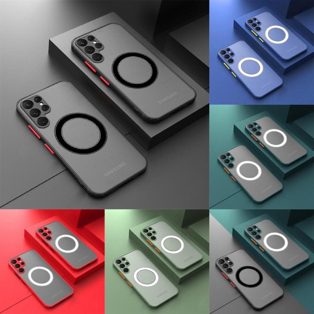 Silicone For Galaxy Phone Case Magnetic Absorption Resistance Scratch