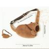 Soft Guinea Pig Chest Bag Plush Doll Cartoon Shoulder Bag Creative Capybara Crossbody Bag  Kids