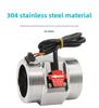 Edelstahl-Wasserdurchflusssensor DN40/DN50 für große Rohre