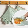 Oven Silicone Set of Silicone Up To Perfect for Microwave Baking Hot Pot Home and BBQs Heat-Resistant Mitts, Mitts, 2, Five-Finger Mitts, Waterproof,