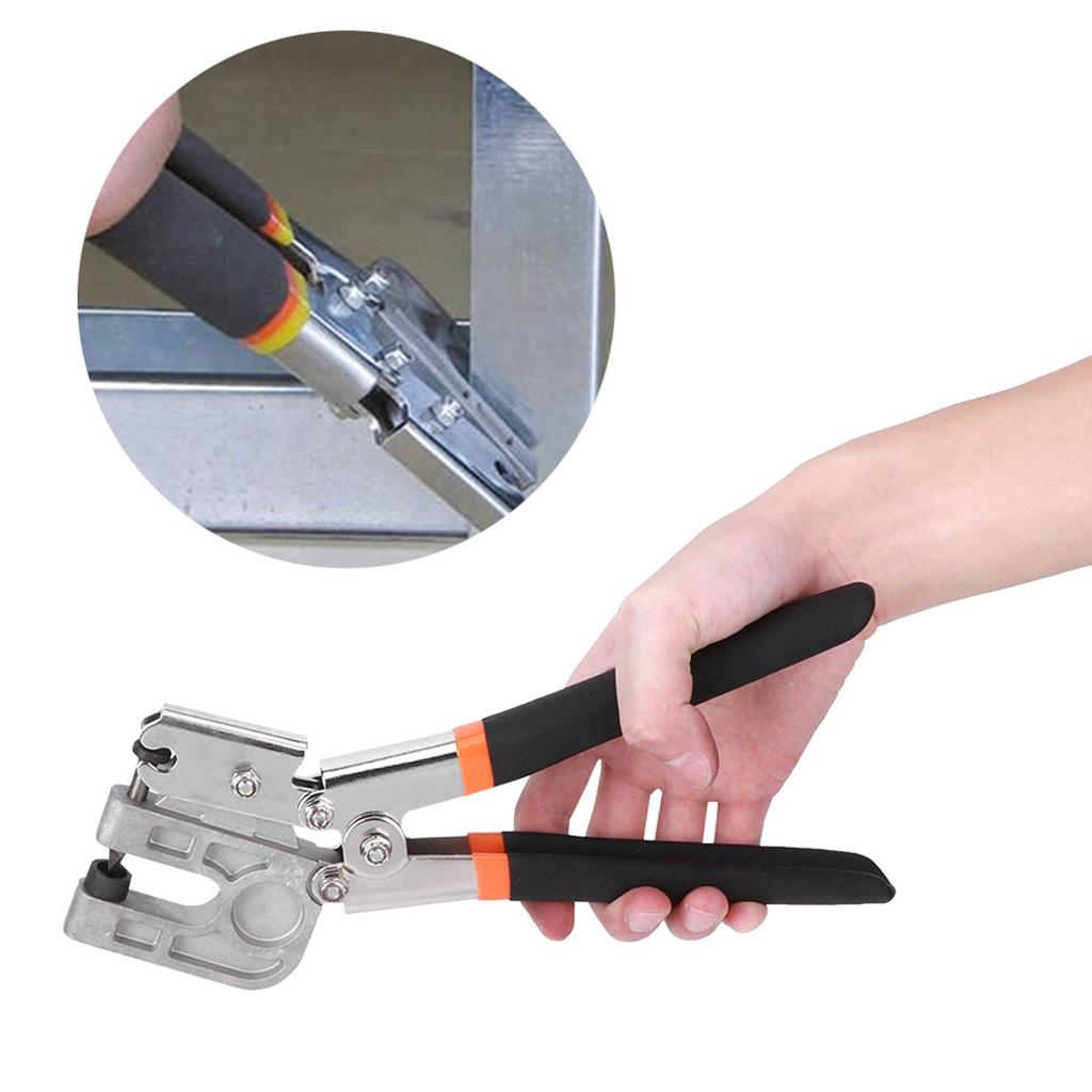 Pliers Stud Crimper Pliers Stud Crimper Pliers Handheld Alloy Steel Connection European Antu‑Rust 270mm Stud Crimper