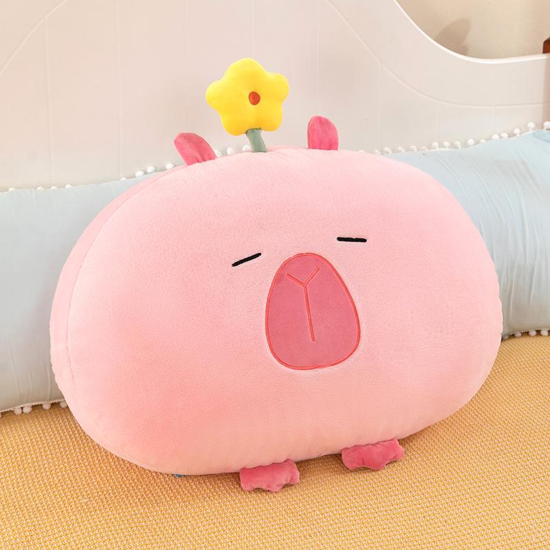 

Cute Capybara Pillow Plush Toys To Give Girls Birthday Gifts To Sleep with Rag Doll Dolls on The Bed 45 cm (0.6kg)