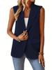 Spring/Summer 2026 Women's Sleeveless Commuting Waistcoat Suit