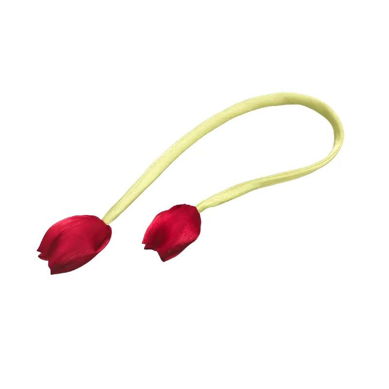Langes Band Doppelseitig Blütenknospe Tulpe DIY Ornamente Kopfschmuck & Vorhang Zubehör