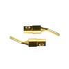 5pairs 2mm Banana Wire Cable Pin Plug Speaker Connector for Wire Cable Hifi