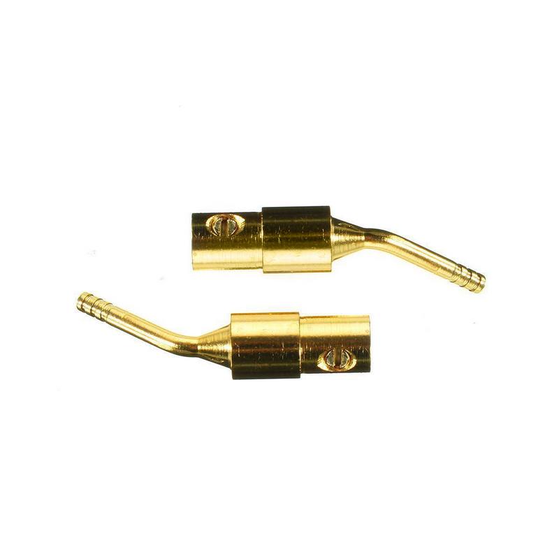 5pairs 2mm Banana Wire Cable Pin Plug Speaker Connector for Wire Cable Hifi