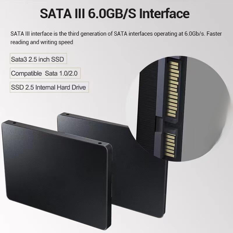 New 2.5" SATA3 SSD: 4TB/2TB High-Speed Solid-State Drive for Laptops