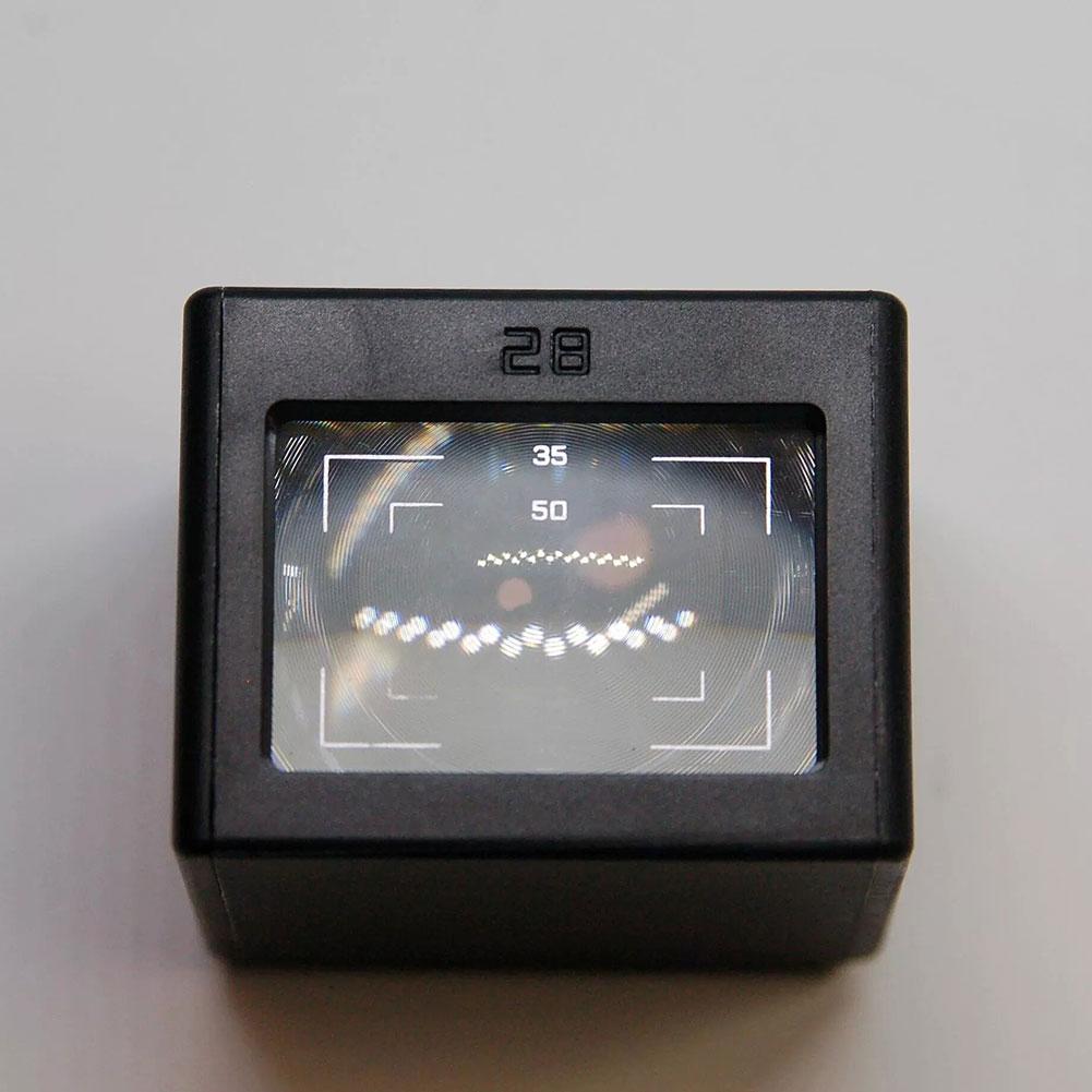 Univerzální 28mm optický hledáček na úrovni pasu s rámečky 35/50 40 pro Ricoh GR pro DP1 pro Fuji PS fotoaparáty díly