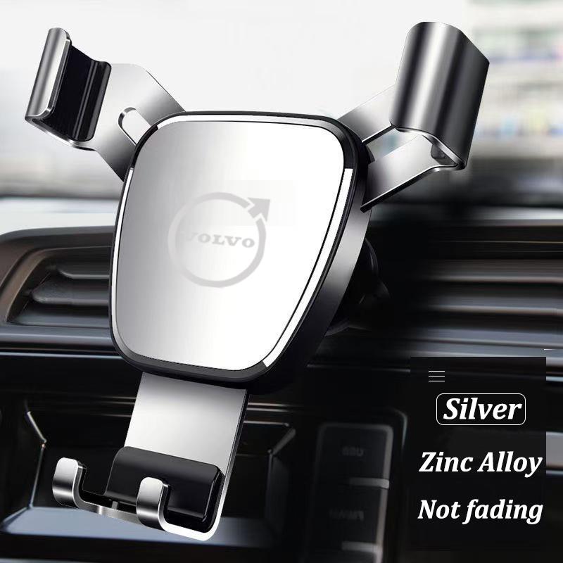 aux1 Gravity Car Phone Holder Air Vent Clip Cell Phone Stand Support For Volvo Rdesign V50 V70 S90 S60 C30 XC60 T6 S80 V60 V40 XC90