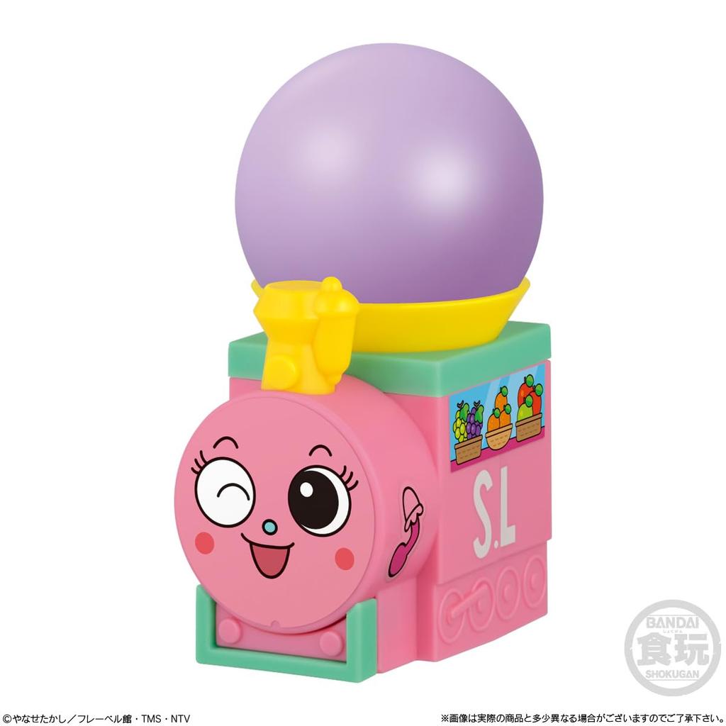 BANDAI Ball De Anpanman Ramune Candy Toys Set of PON! (Box 10)