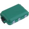 Small Fishing Tackle Box Eco-Friendly Plastic Hook Shrimp Lure Case Tool Box 10 Lattices Fishing Tackle Storage