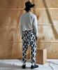 Is Baggy Pants Flower Print_White