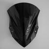 Compatible with Ninja Ninja and EX400 Front PC Glass Front Wind Deflector Front Body Mount Rain Motorcycle Custom Parts 400, 250, Models Windshield,