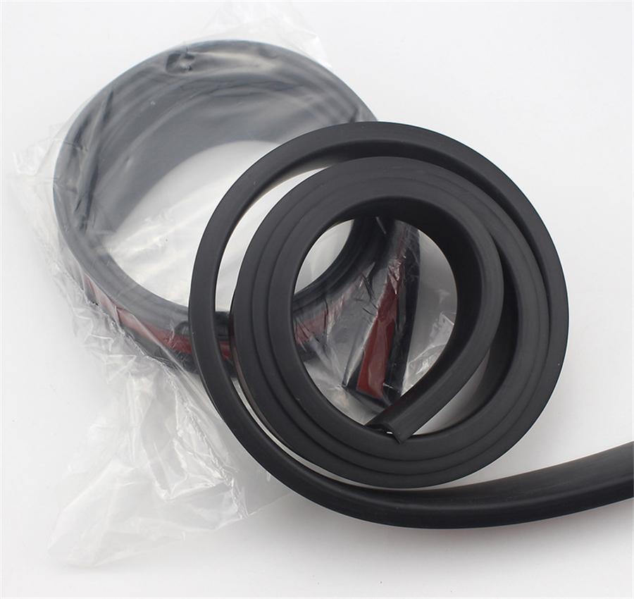 2pcs 150cm Car Fender Flare Extension Wheel Eyebrow Moulding Trim Protector Lip