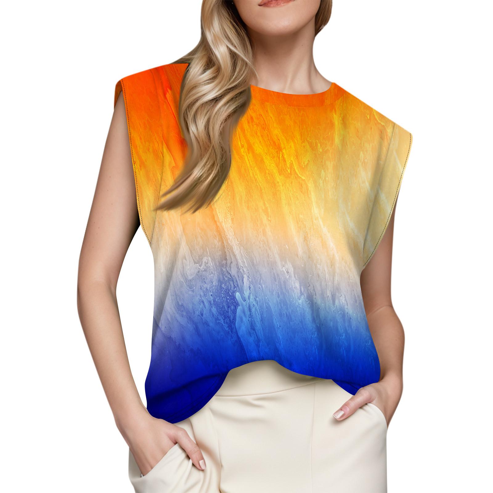 Женский топ с короткими рукавами — фото 6