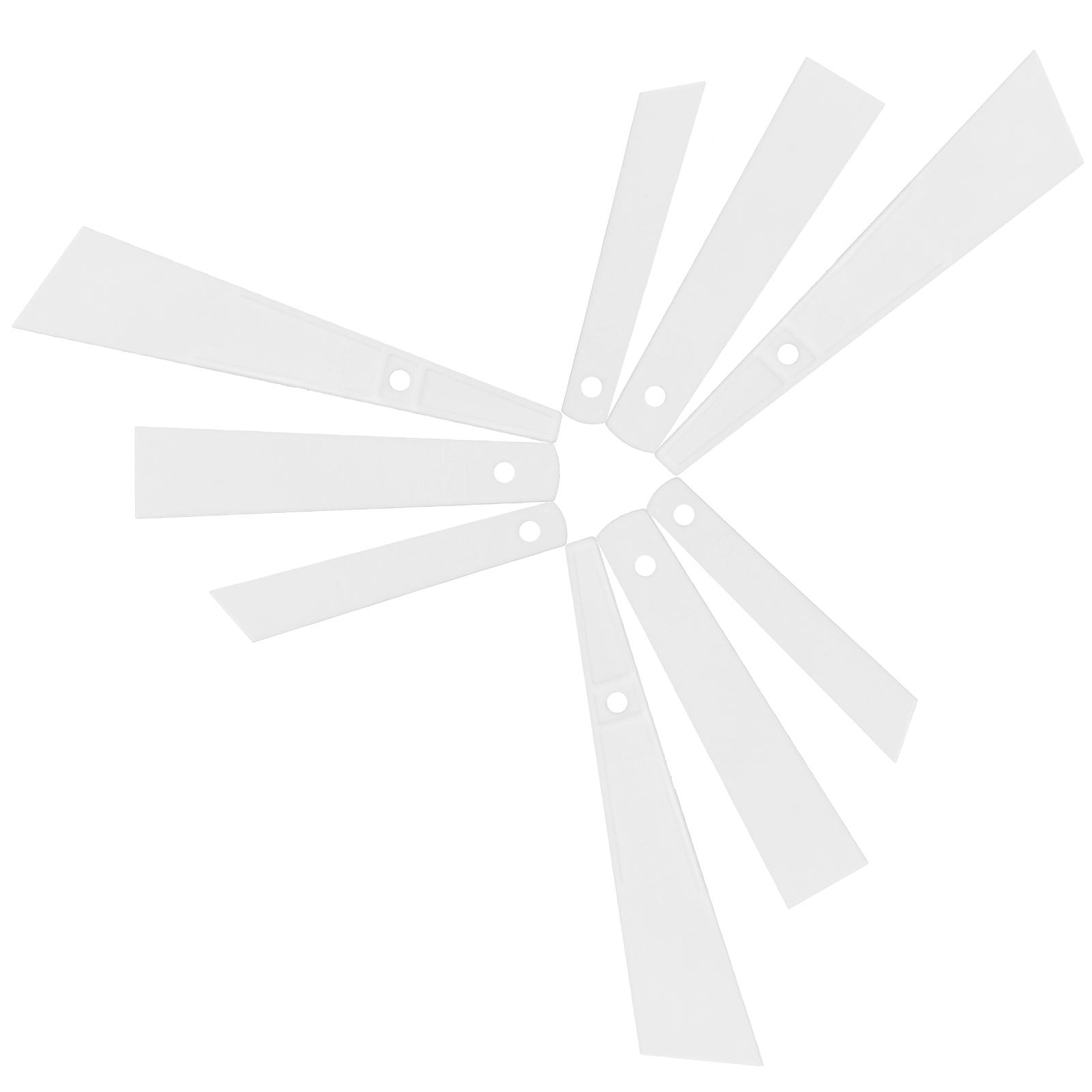 

9 шт. Скребок для клея для кожевенного ремесла, скребок для клеевой доски, инструмент для склеивания пасты для кожевенного ремесла 203040 мм