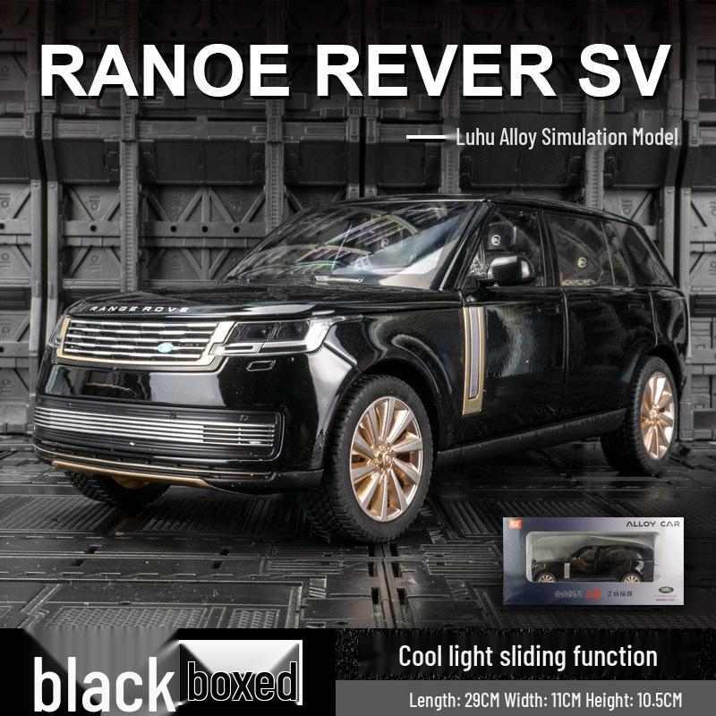

Qiyi Q1005B 2022 Range Rover SV Внедорожная литая модель игрушечная машина чёрный
