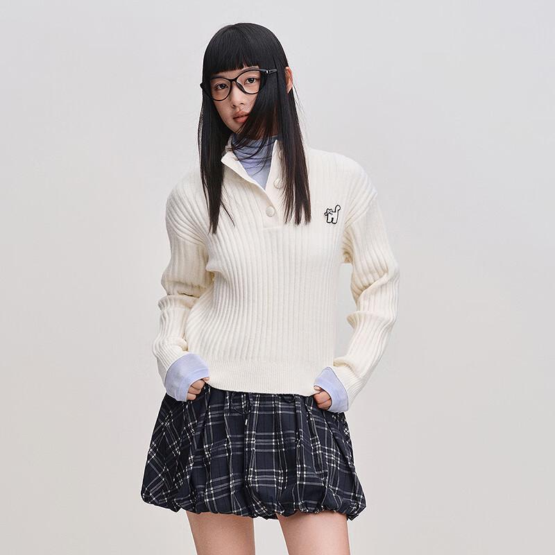 Ledin Women's Plush Half-Turtleneck Pullover Sweater