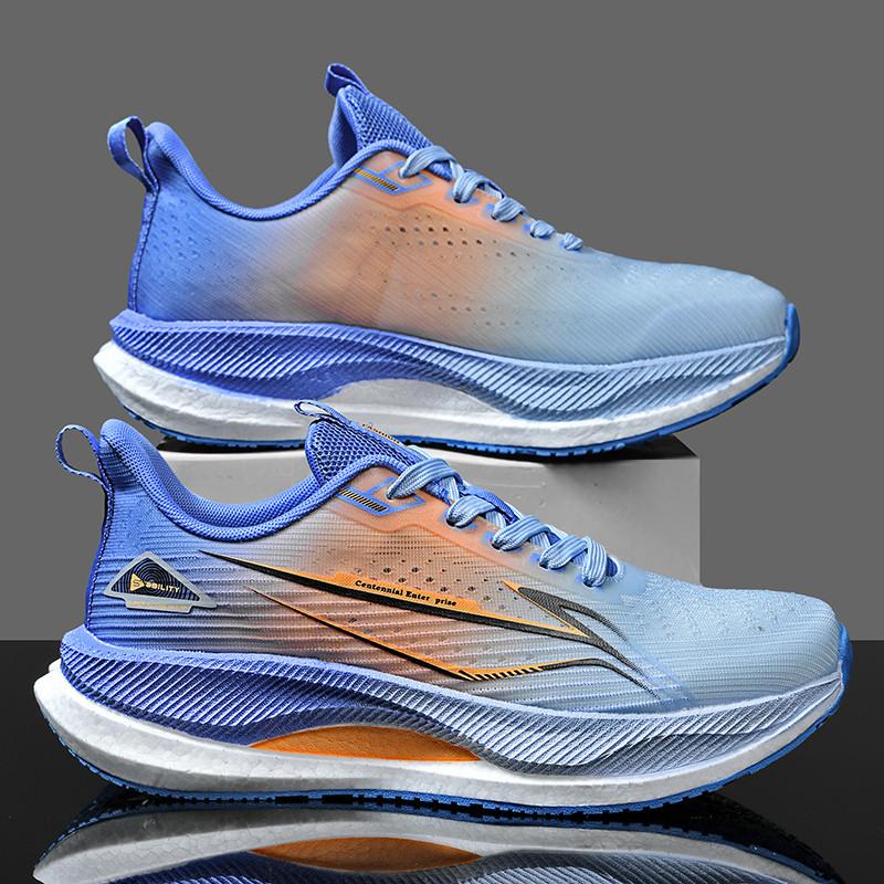 Teen Ultra-light Mesh Breathable Couple Racing Running Shoes Men and Women Versatile Platform Non-slip Shoes Tide
