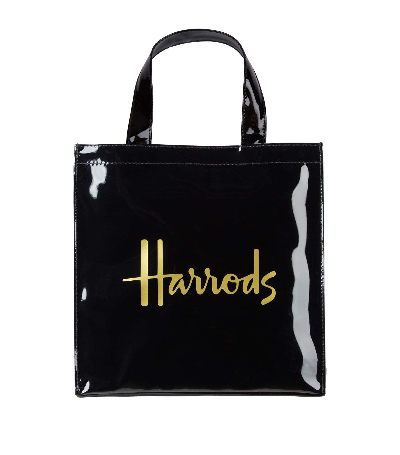 

Сумка-тоут Harrods з ПВХ, сумка-шопер Harrods Signature, чорного кольору з підкладкою, розмір S (Harrods) [елемент] чорний
