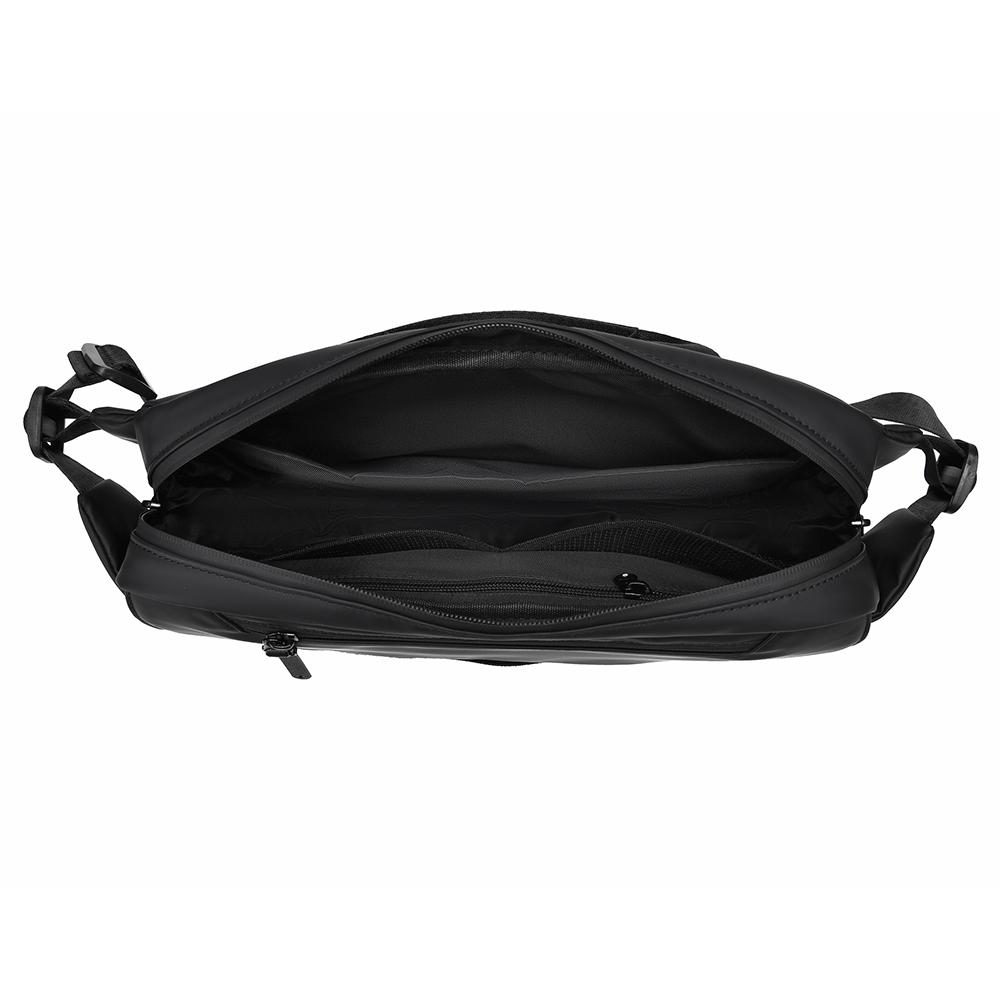 Shoulder Bag Men Multifunction Expandable Waterproof Travel Crossbody Sling Bag Pack Messenger Pack Chest Bag for Male