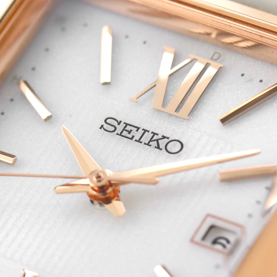 SEIKO SELECTION Ladies S Series Ladies Solar Radio Controlled Square Watch SWFH140 [Seiko Watch] (with Date)
