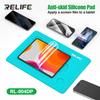 RELIFE Anti-skid Silicone Pad RL-004DP/Mobile Film Operation table/Mobile Repair Silicone Base Table