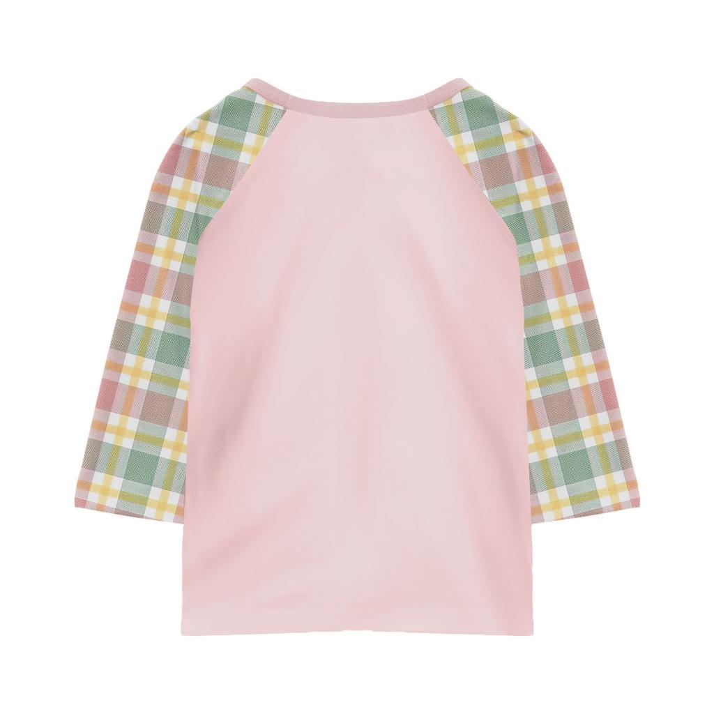 Topy pro dívky 4-16 let, kulatý výstřih, 3/4 rukávy, trička, moderní topy, outfity, trička
