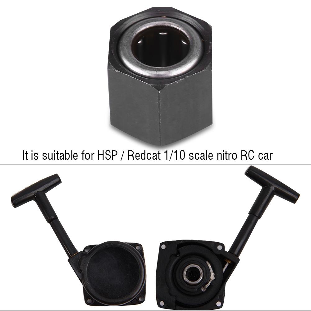 R025 Hex Nut One Way Bearing 12mm Nitro Engine Parts for HSP  Redcat 110 Scale RC Car