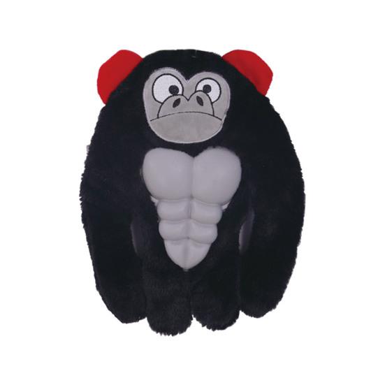 

Неразрушимая игрушка для собак-горилл, плюшевая игрушка для жевания в виде гориллы, для агрессивных любителей жевать