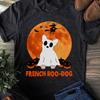 French Bulldog Ghost T-Shirt: Funny Halloween Dog Lover Tee