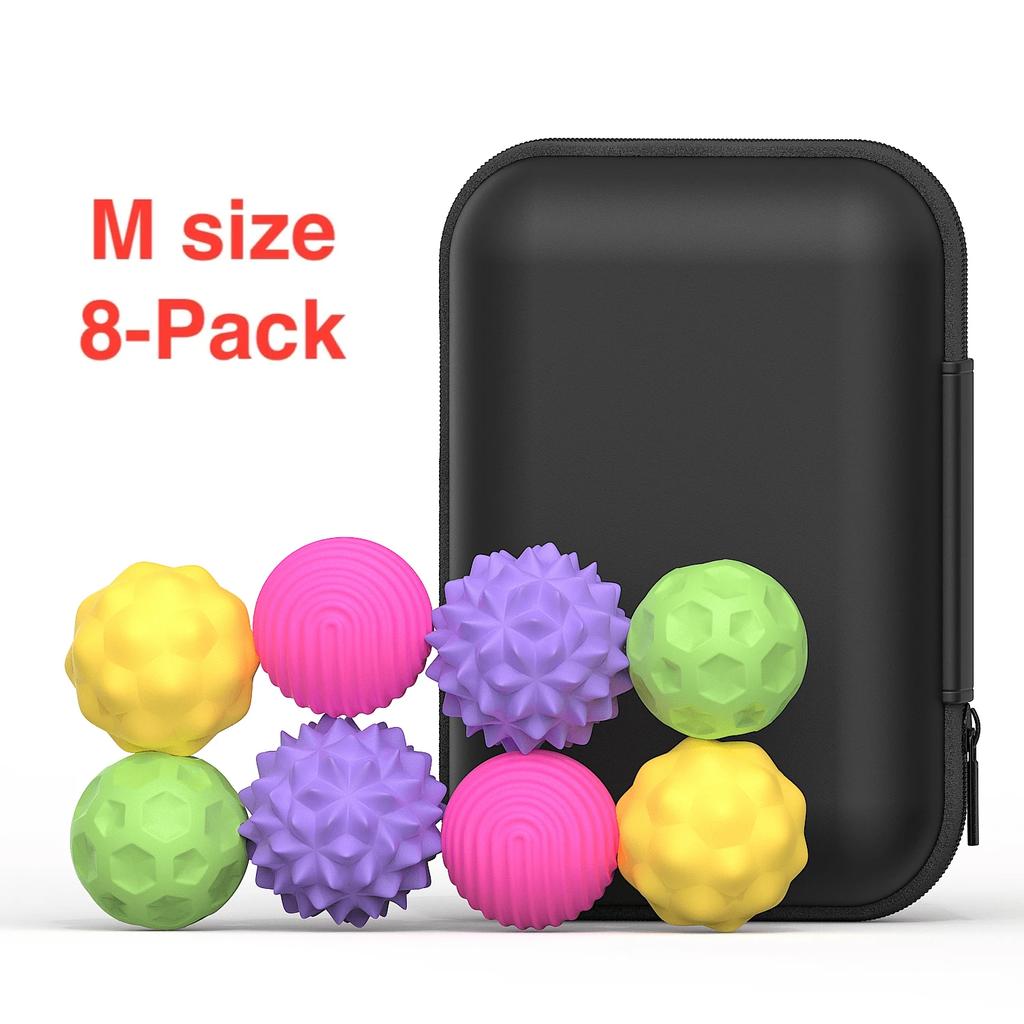 Silicone Magnetic Sensory Balls Fidget Toy Worry Balls Autism Calming Fidgeting Toy Kid Adults Anxiety Relief Stress Sensory Toy