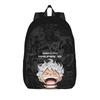 Monkey D. Luffy One Piece Fashion Backpack with Pocket Student Work  Daypack for Men Women College Canvas Bags