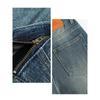 Retro Wide-leg Jeans Women's Fleece Thickened High Waist Loose and Thin American Star Pattern Straight Trousers