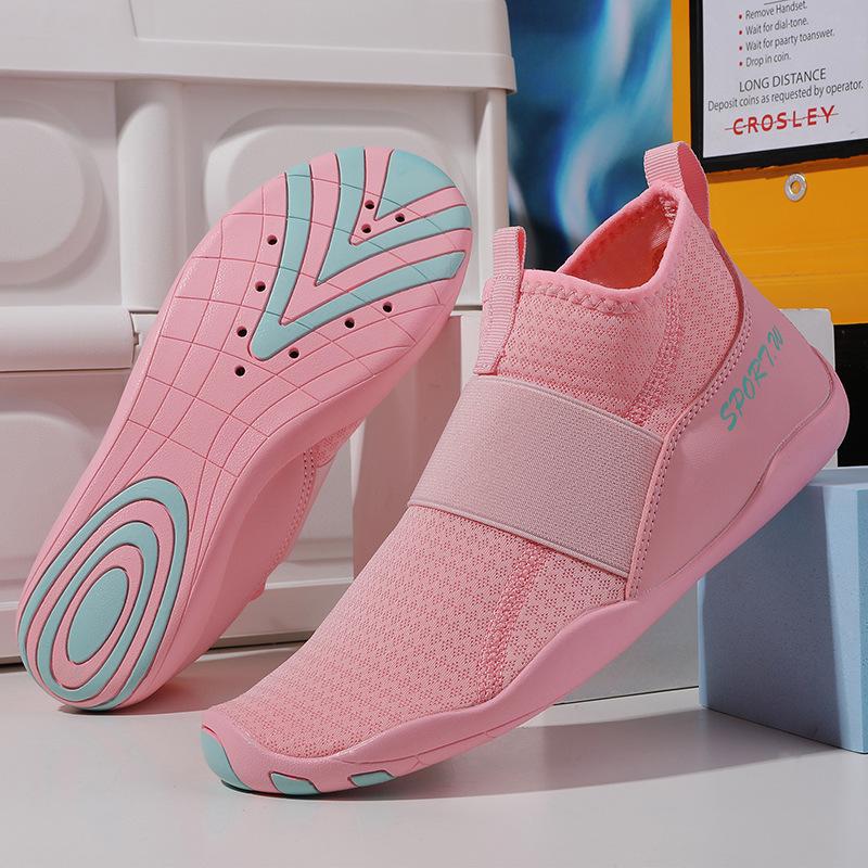 Unisex Mid-Top Wading Shoes: Breathable, Non-Slip Beach, Swimming, Fishing, Fitness & Yoga Footwear