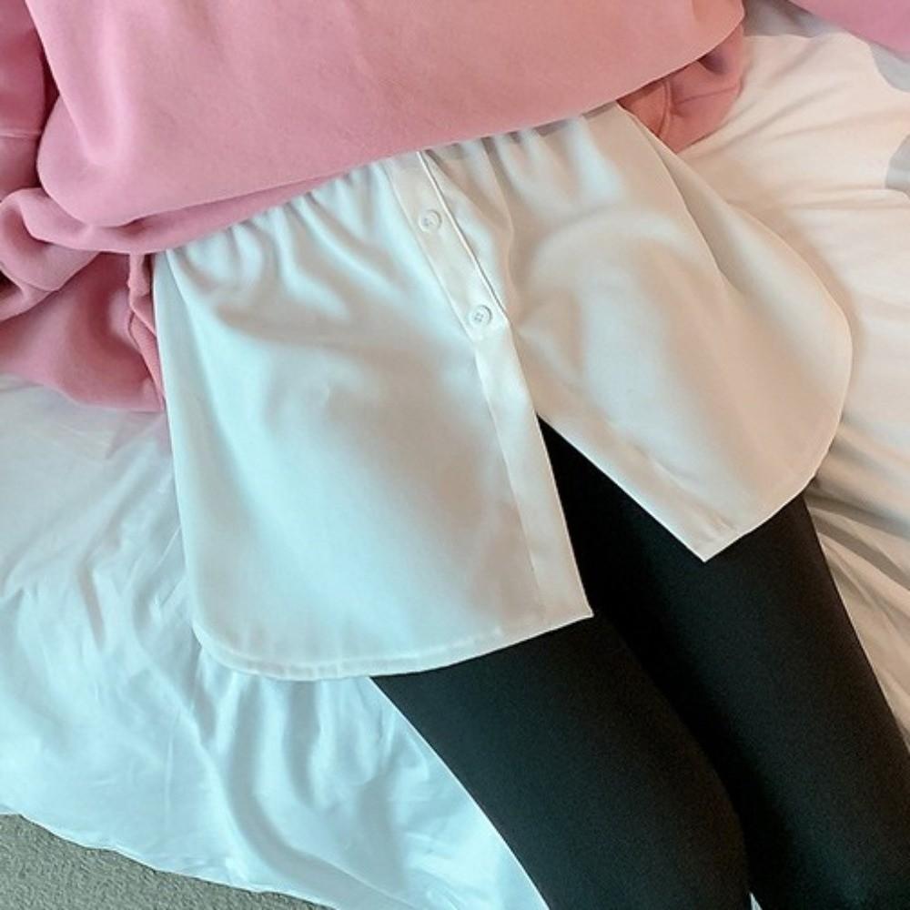 Asymmetric Hem Ballet Skirts Adjustable Dance Wrap Skirt Durable False Hemline  Girls